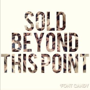 🌟🌟Everything beyond this point has been sold🌟🌟